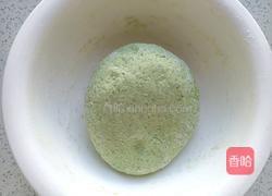 菠菜发面小饼的做法图解7