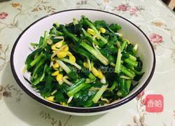 黄豆芽炒韭菜的做法图解10