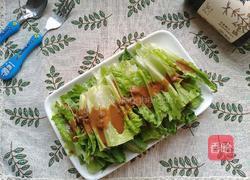 酱拌油麦菜的做法图解1