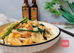 海鲜菇炒鸡蛋的做法图解12