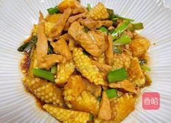 玉米笋炒肉片的做法图解9