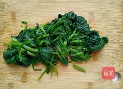 橄榄油菠菜炒鸡蛋的做法图解4