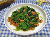 花生拌菠菜