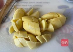 土豆炖豆角的做法图解2