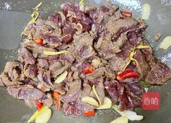 小炒黄牛肉的做法图解3