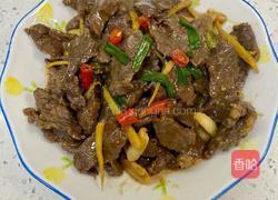小炒黄牛肉的做法图解6