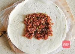 空气炸锅牛肉饼的做法图解3