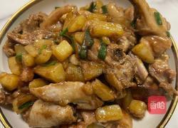 土豆炒鸡肉的做法图解12