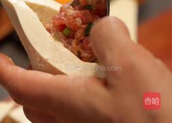 舌尖上的客家风味：一口沦陷的酿豆腐的做法图解2
