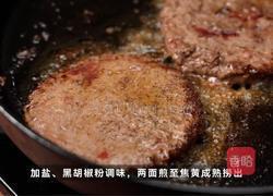 黑松露双层牛肉堡的做法图解2