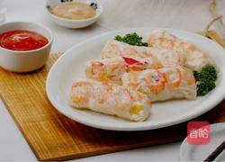 加拿大北极虾豆腐卷的做法图解10