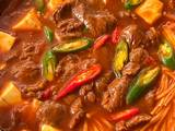 泡菜牛肉豆腐汤