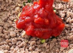 番茄肉末刀削面的做法图解2