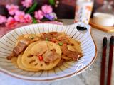 莲藕炒肉片