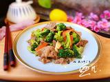 西兰花炒牛肉的做法[图]
