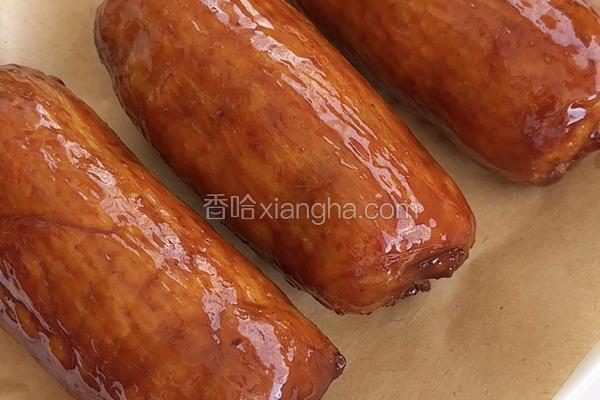 蜜汁鸡肉卷