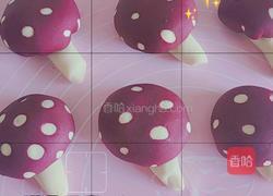 蘑菇豆沙包的做法图解3