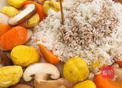板栗排骨焖饭的做法图解5