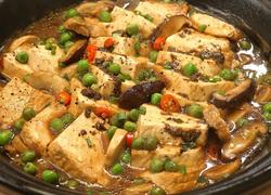 黑松露豆腐煲