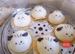 帕恰狗奶黄包的做法图解10