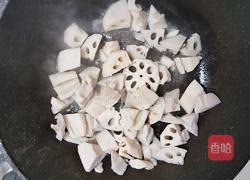 糖醋藕丁的做法图解4