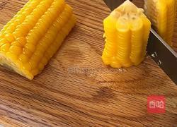 黑松露咸蛋黄烤玉米的做法图解1
