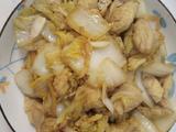 白菜炒豆泡的做法[图]