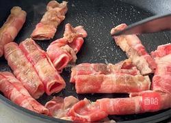 辣牛肉紫菜包饭的做法图解3
