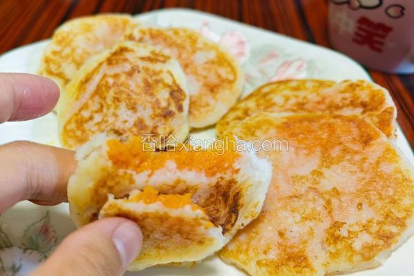 红薯山药饼
