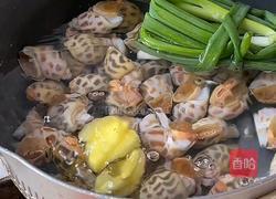 蒜香芥末花螺虾的做法图解4