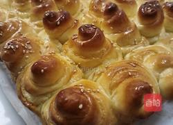 蜂蜜脆皮小面包（28方盘波兰种）的做法图解28