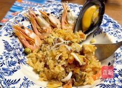 加拿大北极虾海鲜饭的做法图解13