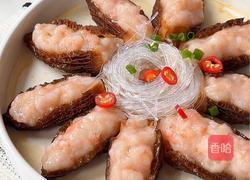 羊肚菌酿虾滑的做法图解5