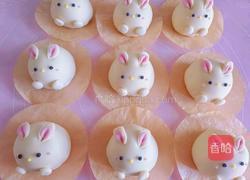 小兔子豆沙包的做法图解8