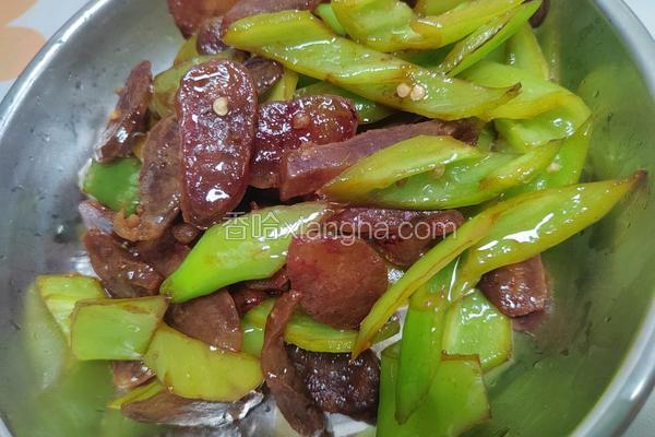 辣椒炒腊肠