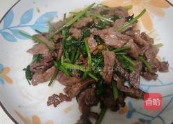 香菜炒牛肉的做法图解8