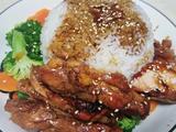 照烧鸡腿饭（自调照烧汁）