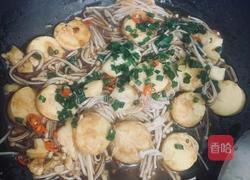 日本豆腐金针菇煲的做法图解13