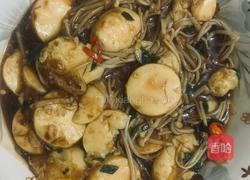 日本豆腐金针菇煲的做法图解14