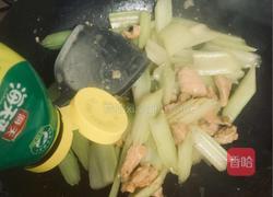 家常翠芹炒肉片的做法图解10