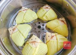 肉松芝麻粽子包的做法图解14