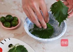 紫苏木姜子加拿大北极虾生虾的做法图解2