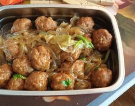 大头菜粉条肉丸子[图]