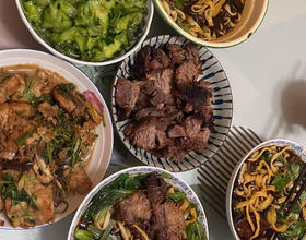 手擀面大餐[图]