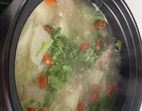 羊肉萝卜汤，[图]