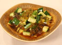 黄瓜拌凉粉