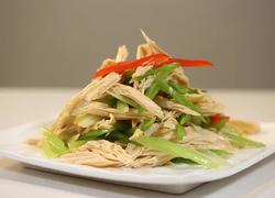 芹菜拌腐竹