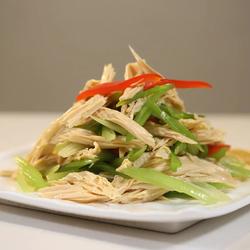 芹菜拌腐竹的做法[图]