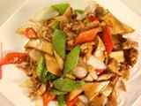 杏鲍菇炒肉片