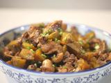 南瓜炖鸭块